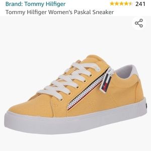 Tommy hilfiger paskal shoes yellow sneakers bnib